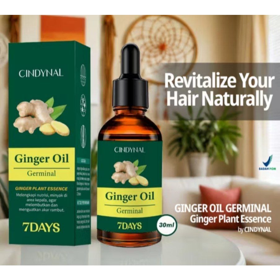 Cindynal Ginger Hair Growth oil 7 days