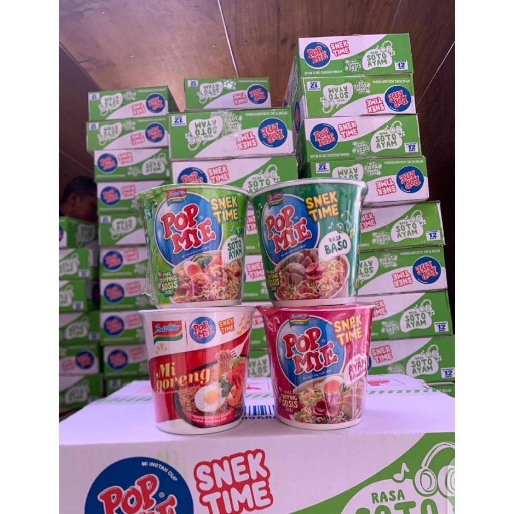 pop mie kecil 35 gr snek time harga murah grosir sembako bandung bisa kirim instan