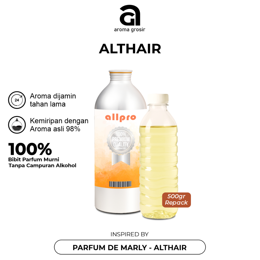 ALLPRO ALTHAIR DE MARLY BIBIT PARFUM  ALTHAIR MURNI