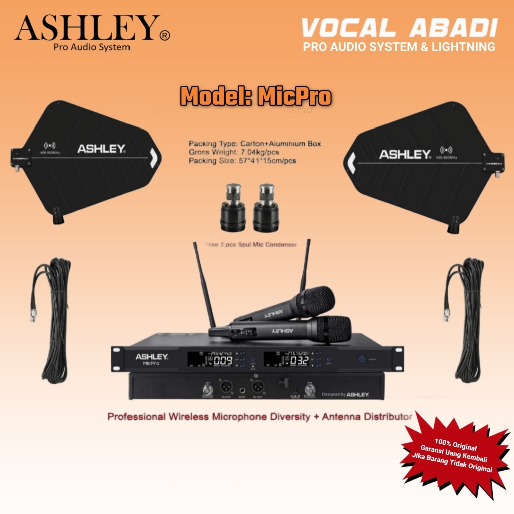 MIC WIRELESS ASHLEY MIC-PRO