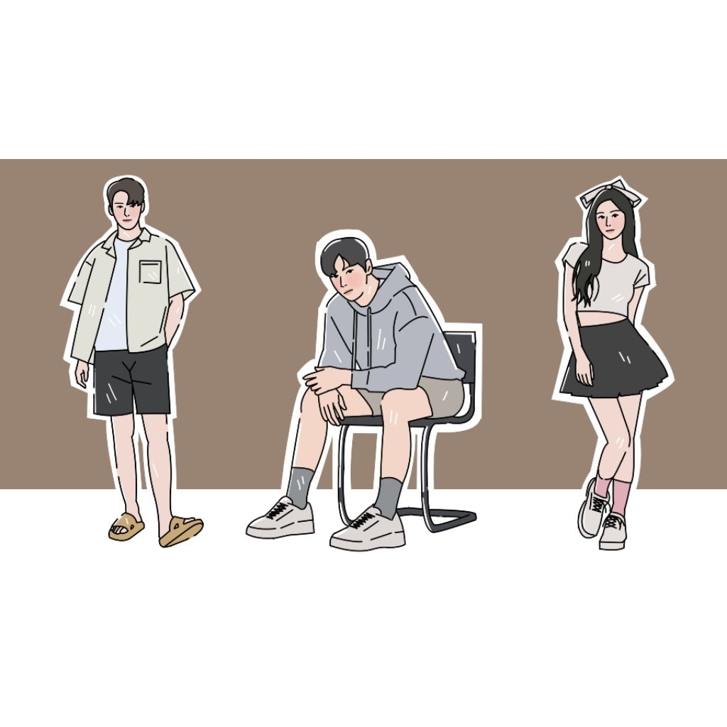 jasa ilustrasi wajah / iluastrasi kartun / jasa gambar wajah