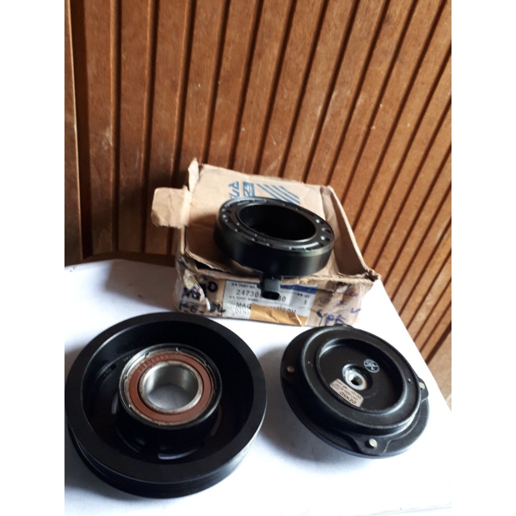 MAGNET  CLUTCH/PULLY COMPRESSOR AC MOBIL SUZUKI AERIO (4PK) DENSO
