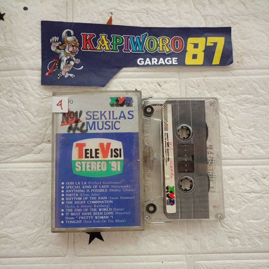KASET PITA,,,NO 1 SEKILAS MUSIC TELEVISI STEREO '91