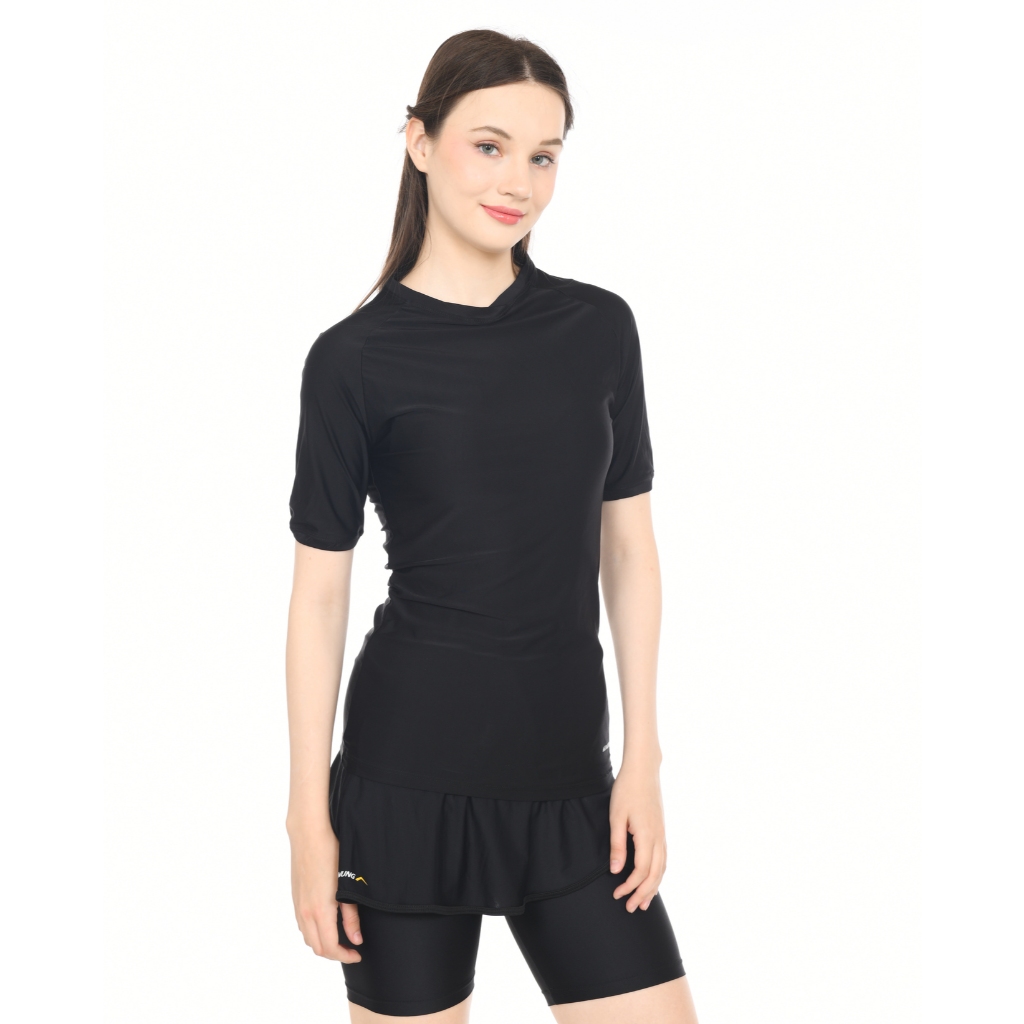 Manset Baselayer Sports Wanita Premium Spandex Lycra Elastis