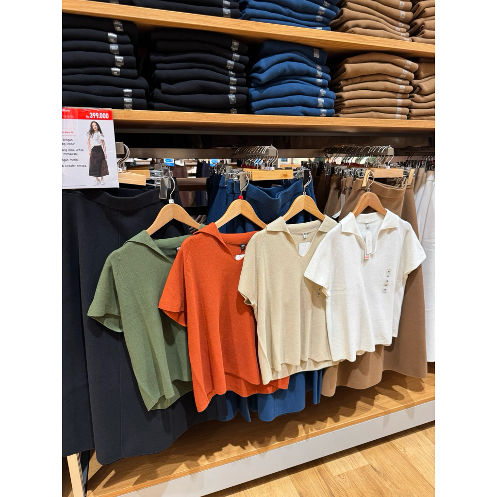 Uniqlo Sweater 3D Knit Katun Sale