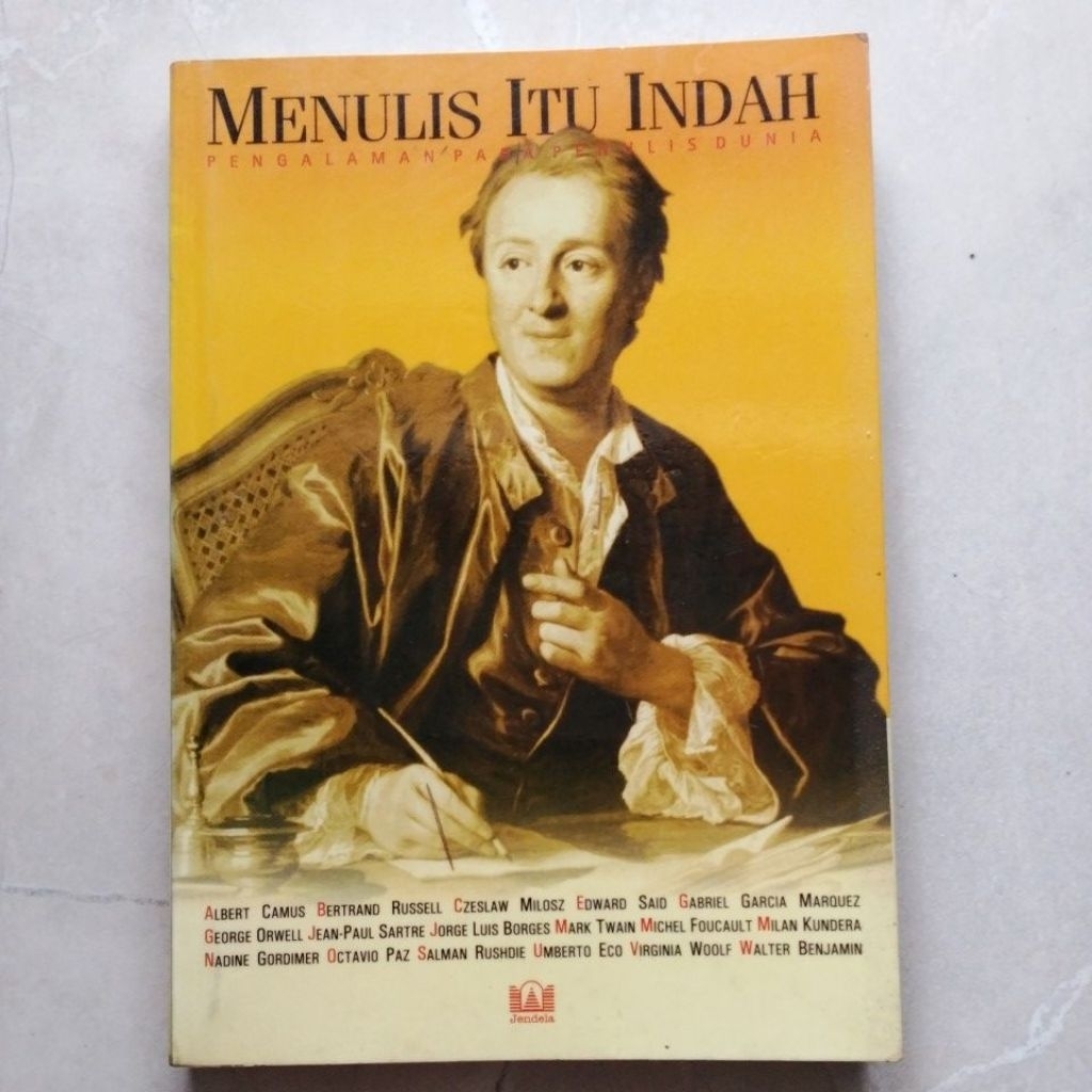 Menulis Itu Indah ( ORI BEKAS ) #Albert Camus,Bertrand Russell dkk
