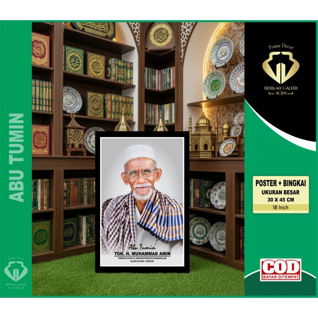 POSTER ULAMA ACEH / ABU TUMIN