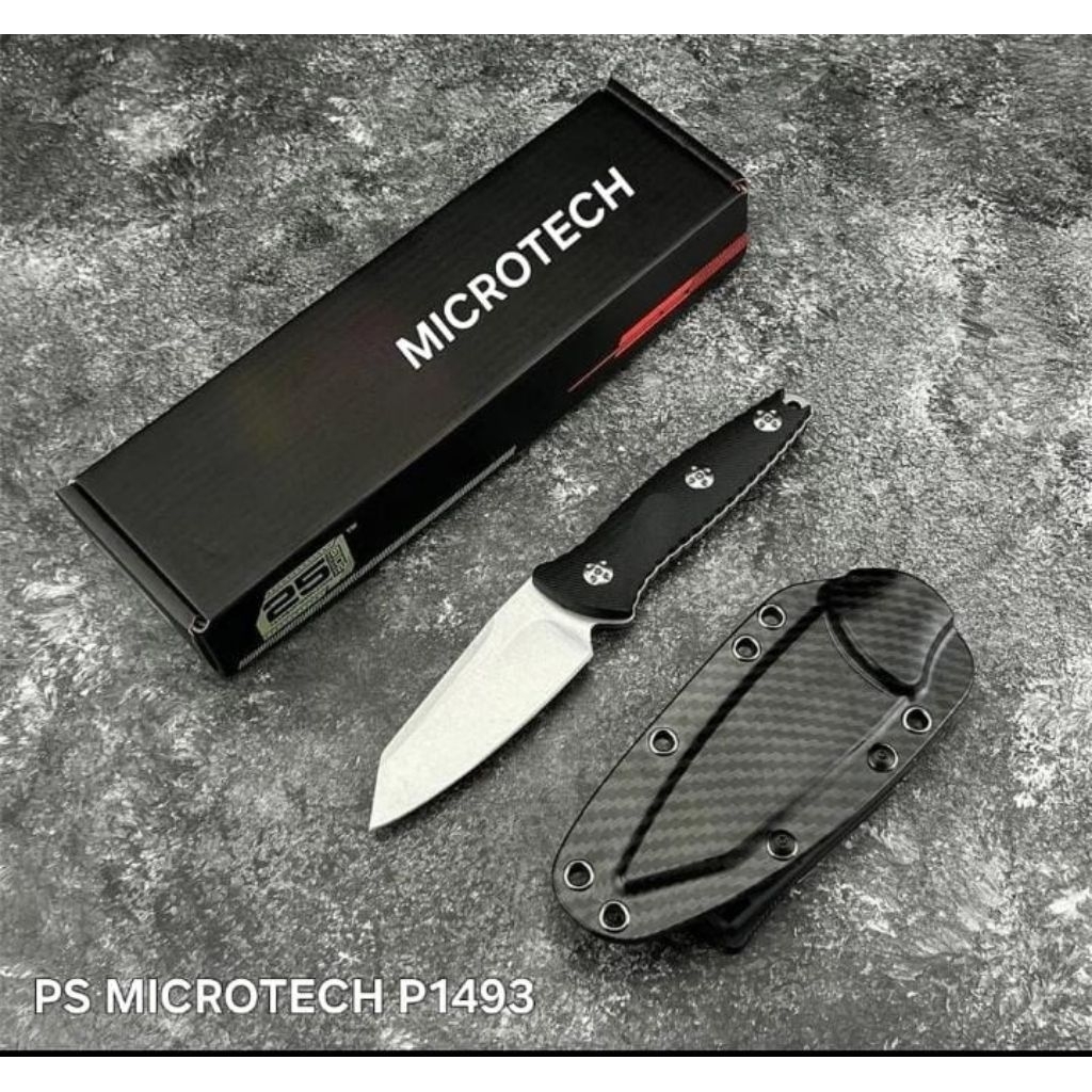 pisau survival Tactikal ( mini lurus ) microtech import