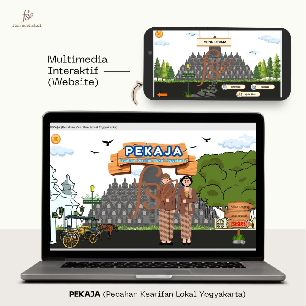 MEDIA PEMBELAJARAN DIGITAL MATEMATIKA KELAS V BERBASIS KEARIFAN LOKAL Yogyakarta  "PEKAJA ( Penjumla