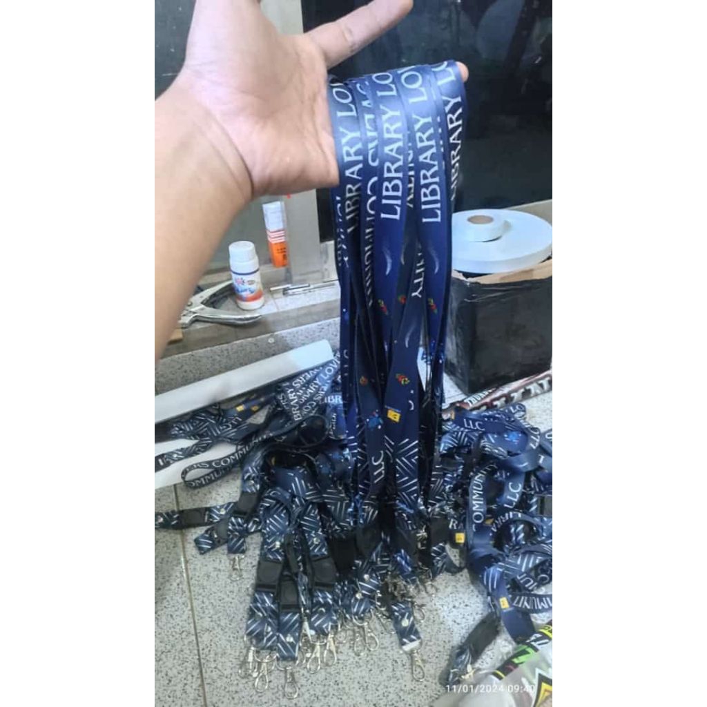 Tali Lanyard custom 2sisi