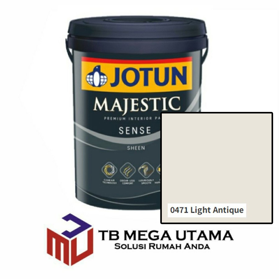 Jotun Majestic Sense 0471 Light Antique 20 Liter | A | Cat Decorative Tembok Interior