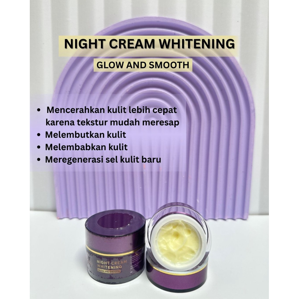 Night cream Whitening glow & smoth RL BEAITY