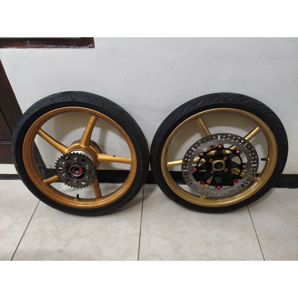 wheelset velg copy rcb merk VROSSI pnp cbr cb150r tingal nancep 160/17
