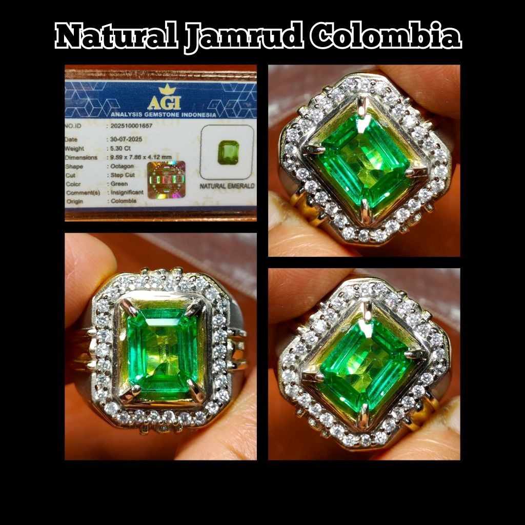 CINCIN BATU JAMRUD COLUMBIA KRISTAL