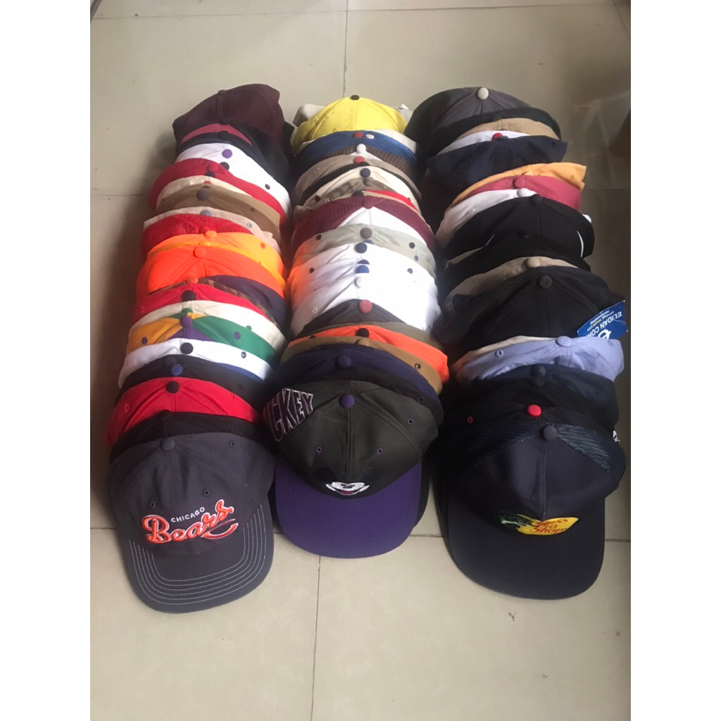 Borongan topi vintage