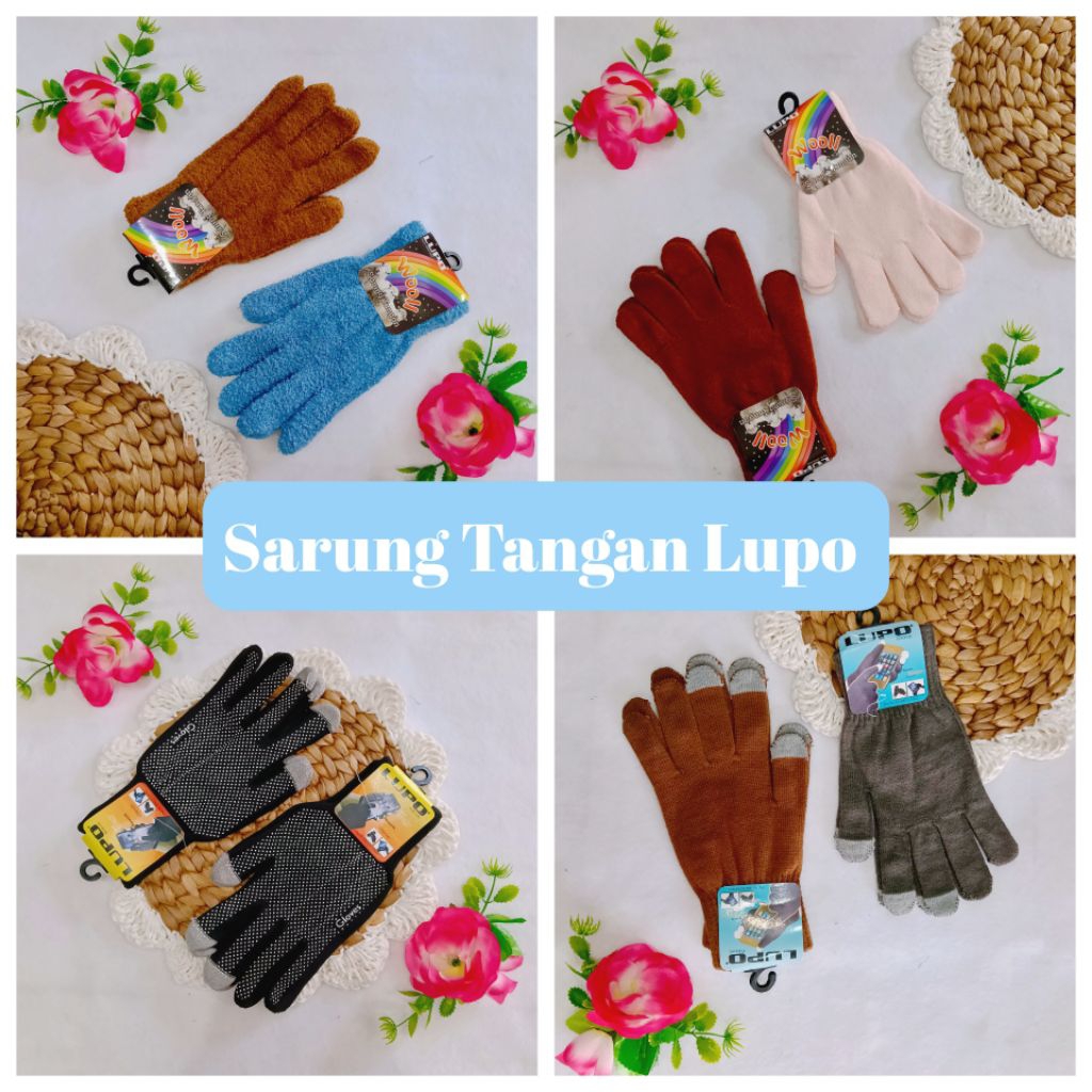 GROSIR Sarung Tangan LUPO 1 PACK 6 PCS