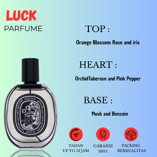Parfume Diptyqu Do Son 100 MIL [100% Original Singapore]  EDP Parfume Unisex Import Tahan Lama...