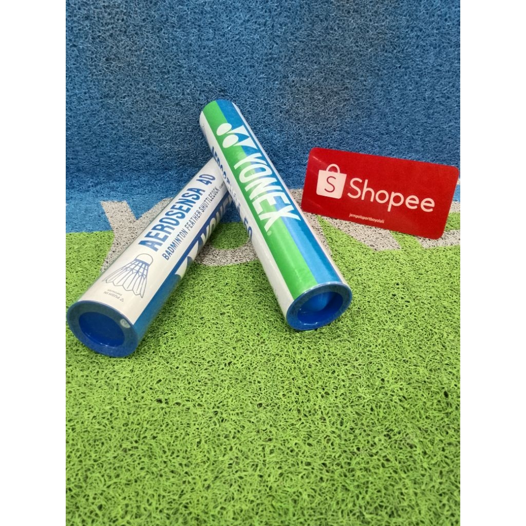SHUTTLECOCK YONEX AEROSENSA 40 (BULU LANCIP) (SUNRISE)