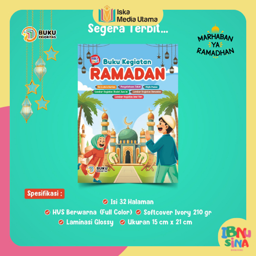[PROMO TERMURAH] BUKU KEGIATAN RAMADHAN UNTUK ANAK AGENDA RAMADHAN BONUS DOA HARIAN FIQIH LEMBAR KEG