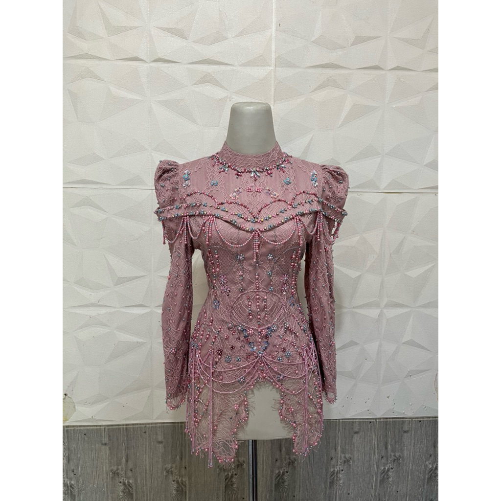 Model TWILA baju kebaya pager ayu/wisuda/bridesmaid/kebaya/kondangan/tunangan