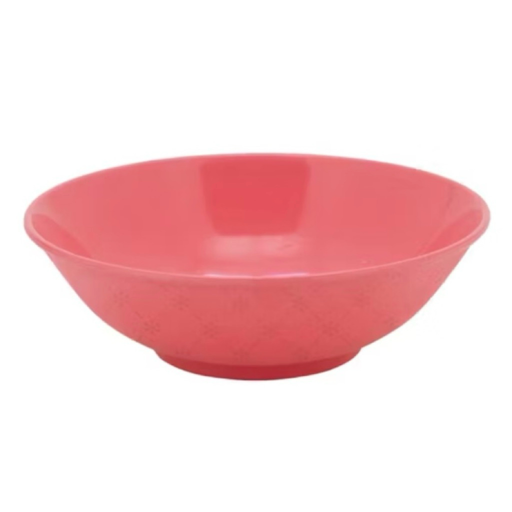 MANGKOK SOTO SEIV 7 INCH PINK MANGKOK MAKAN MELAMIN