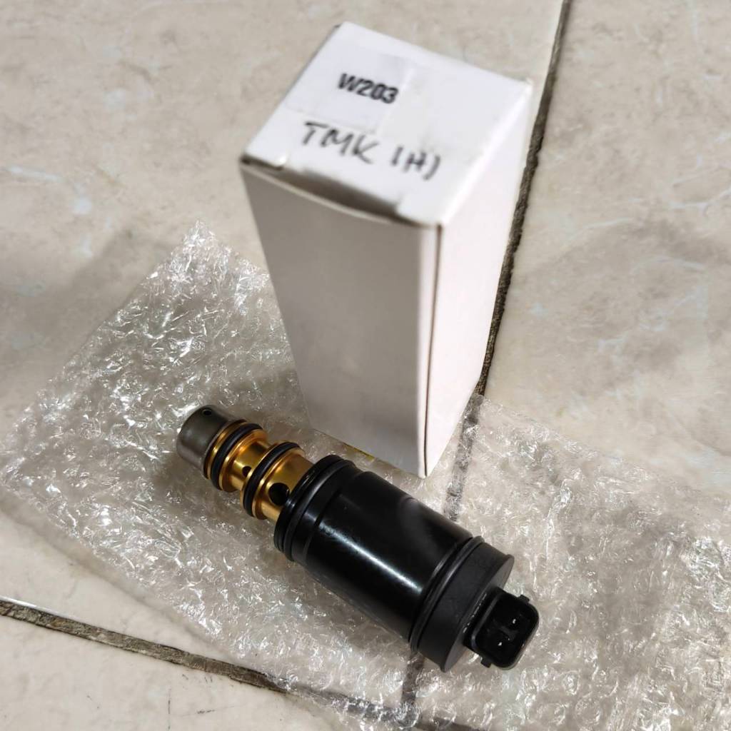 Selenoid Solenoid Valve Valev Valef Valfe Sensor Kompresor Compressor AC Mercy Mercedes Benz W203 E2