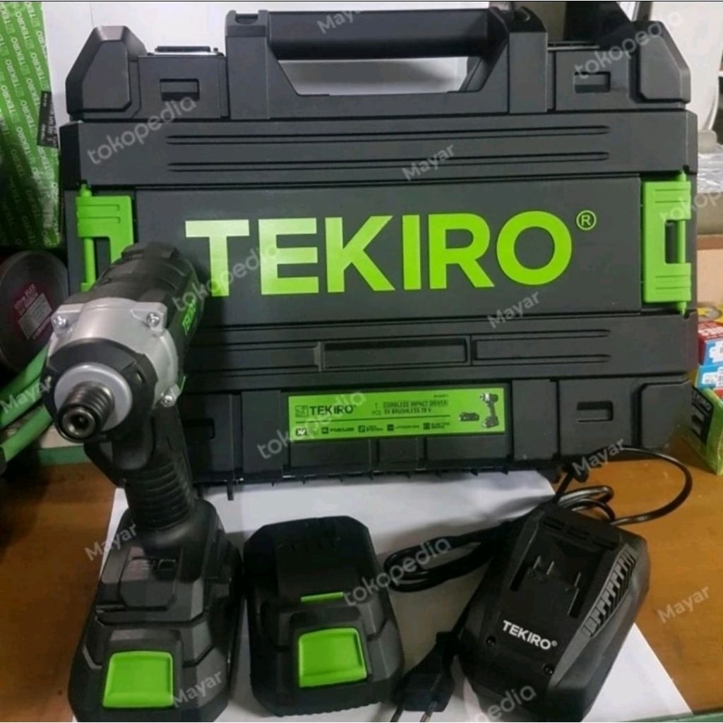 tekiro id2071 impact driver XV 20volt bor cordless id 2071
