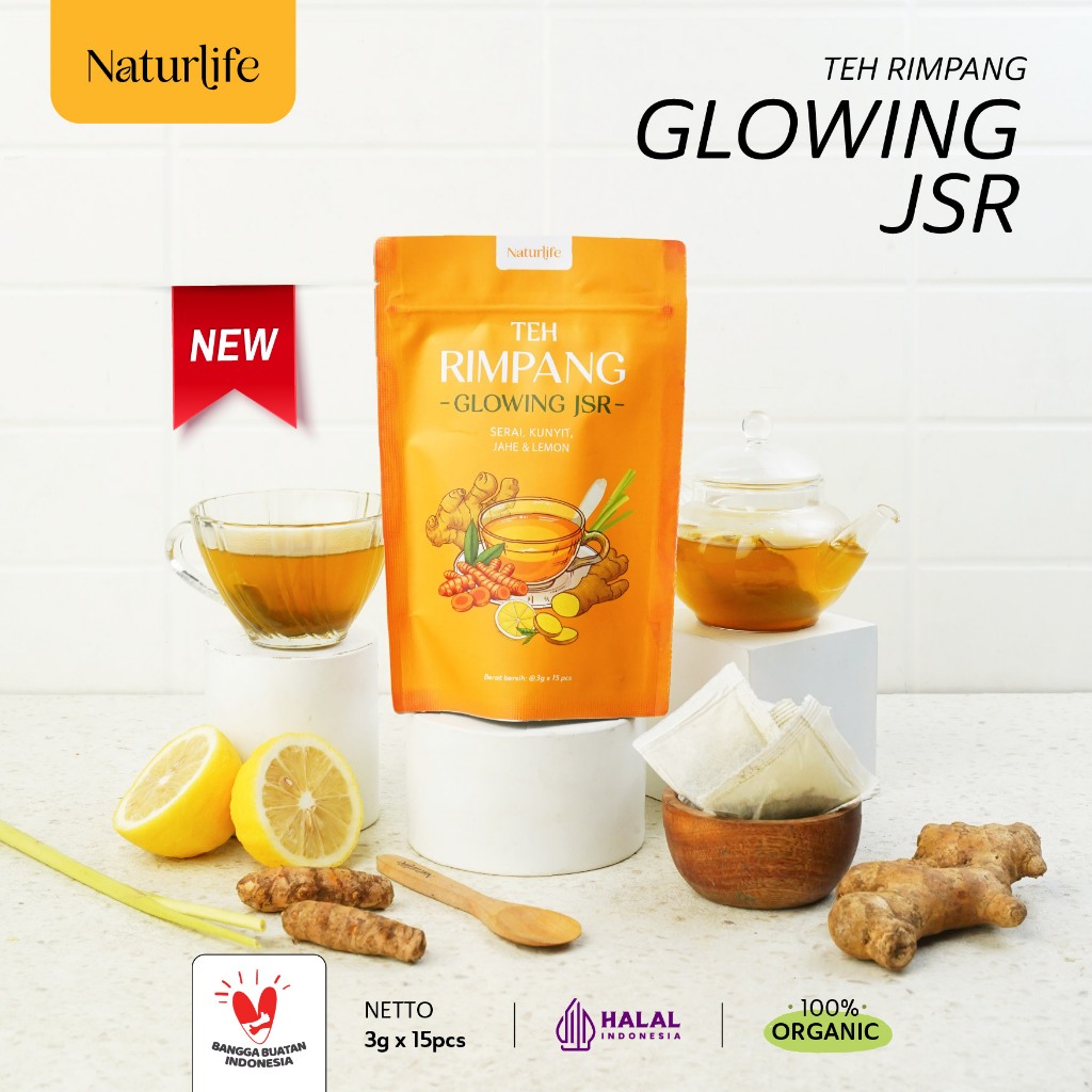 TEH JSR RESEP GLOWING & AWET MUDA NATURLIFE / DETOX RESEP SEHAT JSR / RAMUAN JSR / JSR DETOX / REMPA