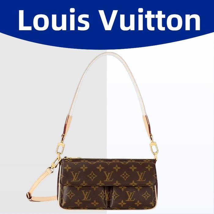 Louis Vuitton LV VIVACITE Shoulder Messenger Bag/Tas selempang bahu wanita LV/Women's Crossbody Bag 