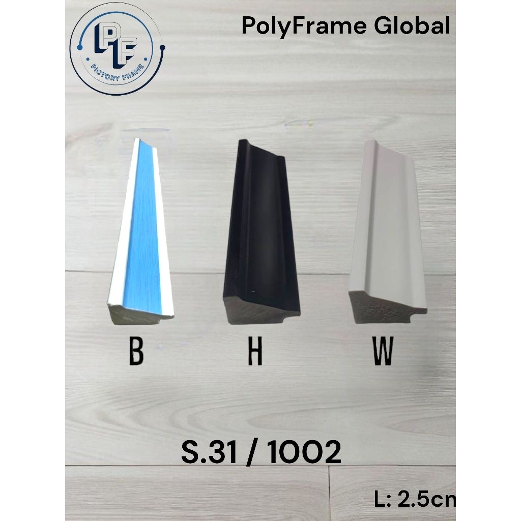 Batangan Bingkai Minimalis S.31/1002 (PolyFrame)