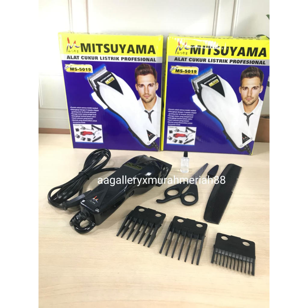 Cukur Rambut MITSUYAMA, type MS 5019 cukuran listrik MS-5019