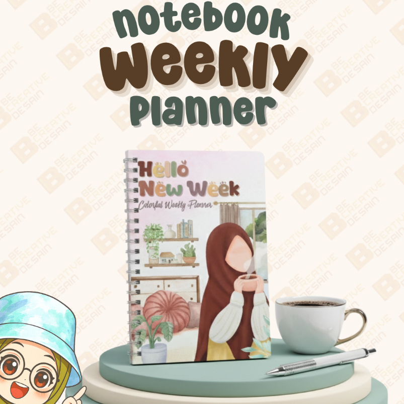 Planner 2026  / Weekly Planner / Daily Planner / Journal / Buku / Agenda / Notebook / Buku Planner