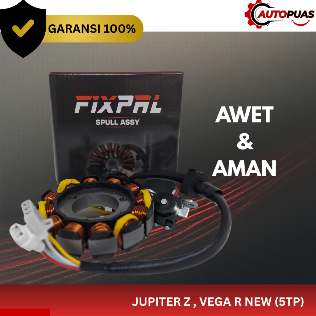 Spull Sepul Assy Stator Comp Komplit JUPITER Z, VEGA R NEW - 5TP-H1410-00 (7A2P1X4Y2Z6)