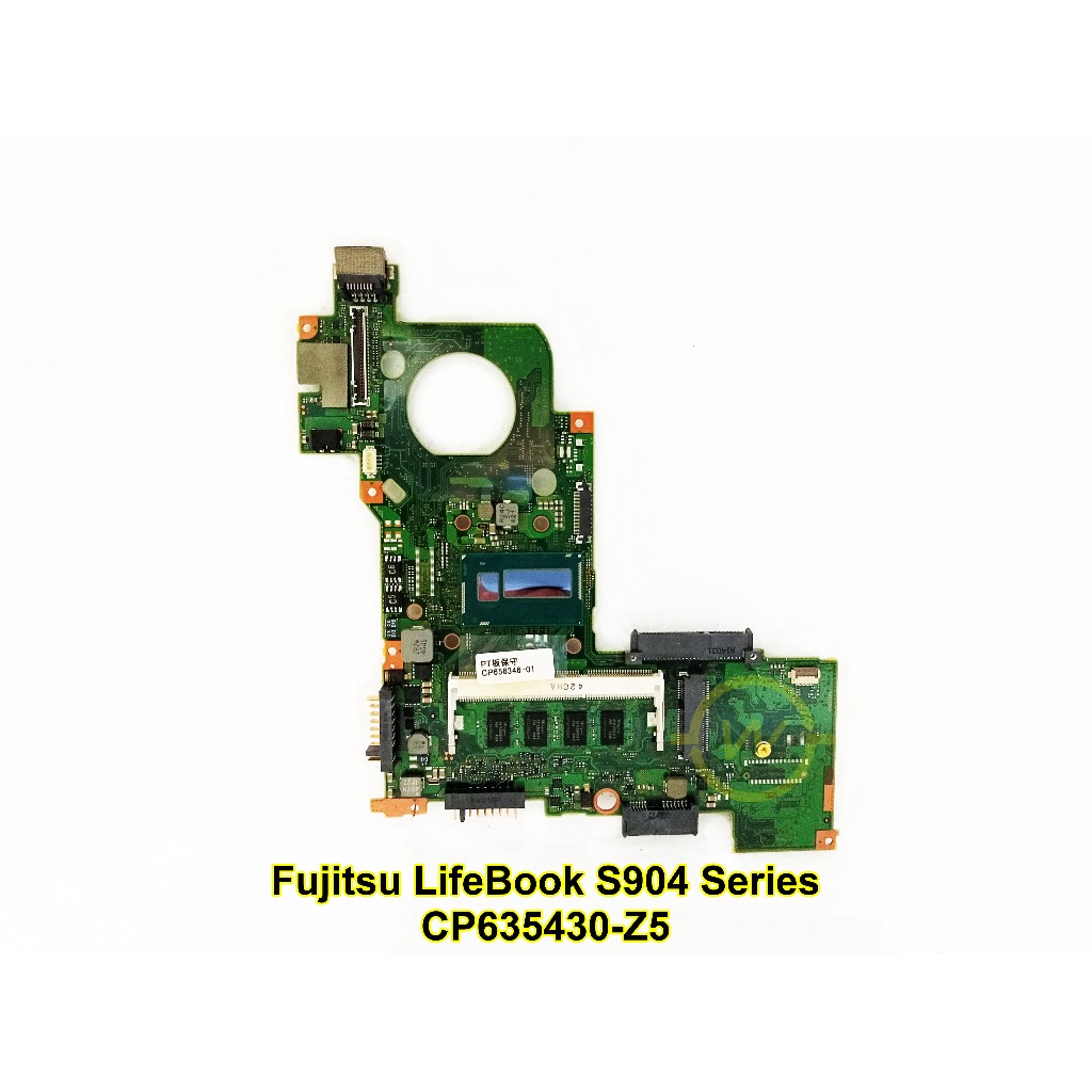 Mainboard Motherboard Mobo Laptop Fujitsu LifeBook S904 Core i5 CP635430-Z5 Series