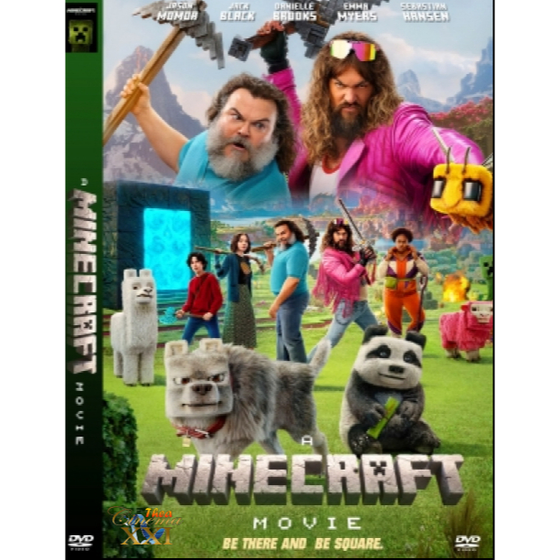 Kaset Film DVD Movie  Barat : A Minecraft Movie (2025)