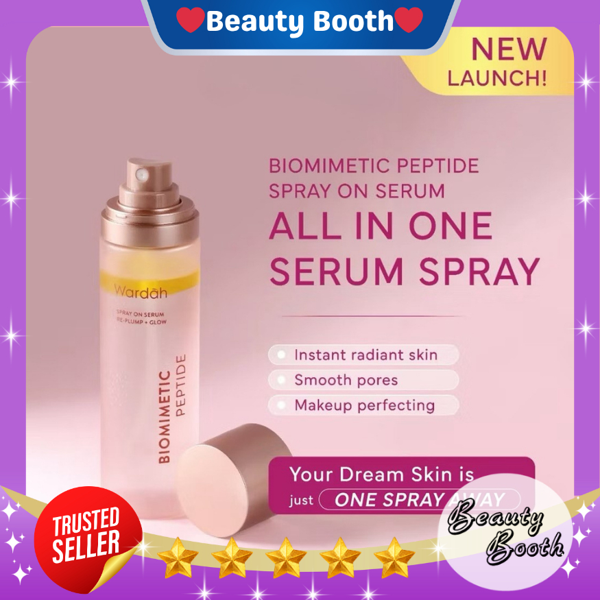 WARDAH Spray On Serum 105ml - Serum Spray Wajah Instan Glowing