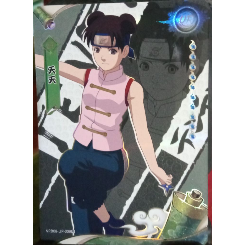 kartu Naruto kayou Tenten UR Hologram