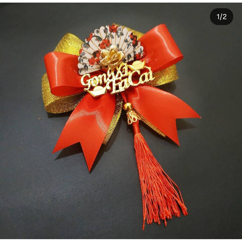 Pita Imlek Hampers/Pita Tempel Imlek/Pita Jadi Imlek/Pita Hampers Imlek/Pita Hias Imlek/Pita Hias CN