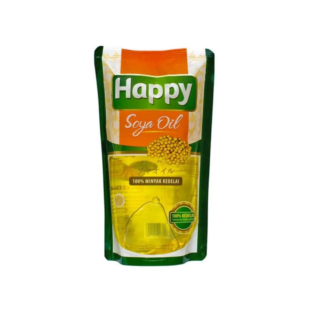 Happy Soya Oil Minyak 1L