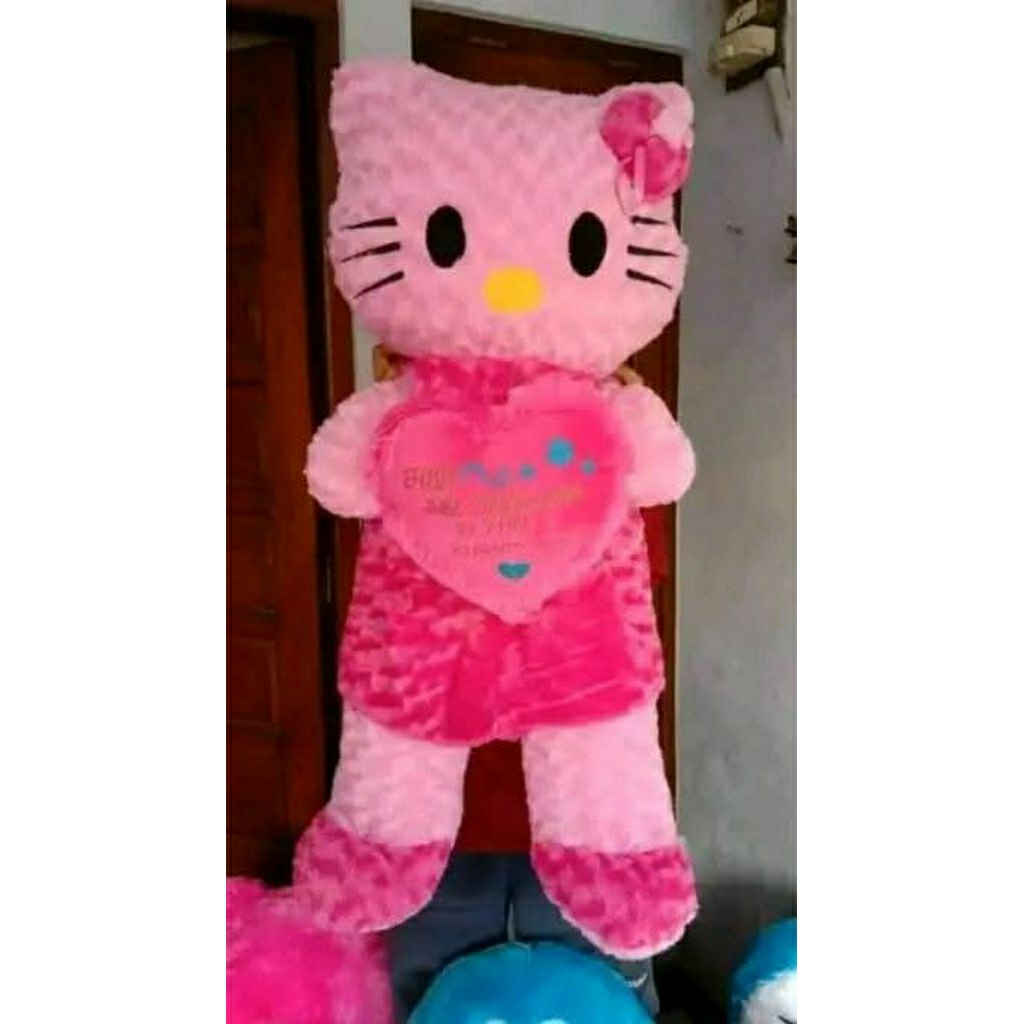 Boneka Hello Kitty jumbo bisa ukir nama