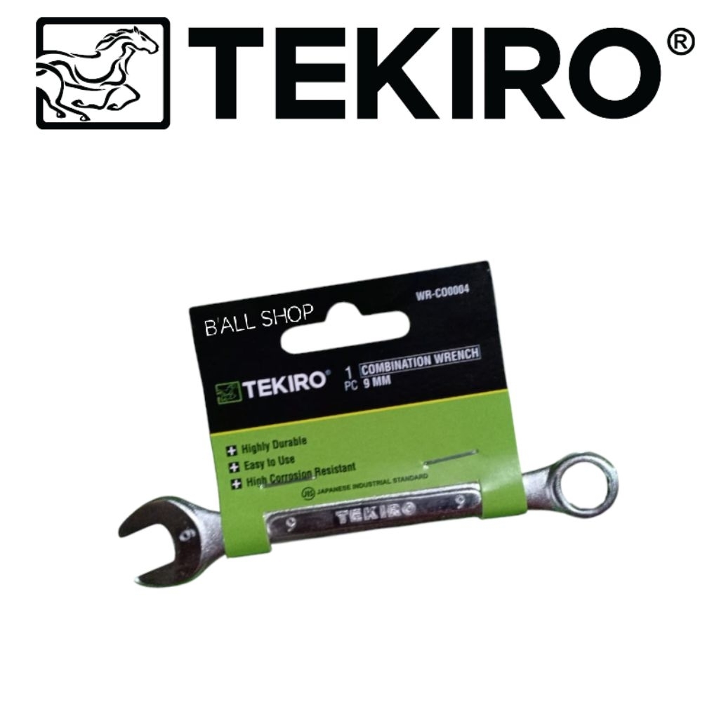 Kunci Ring Pas 9 mm Tekiro (Harga Satuan)