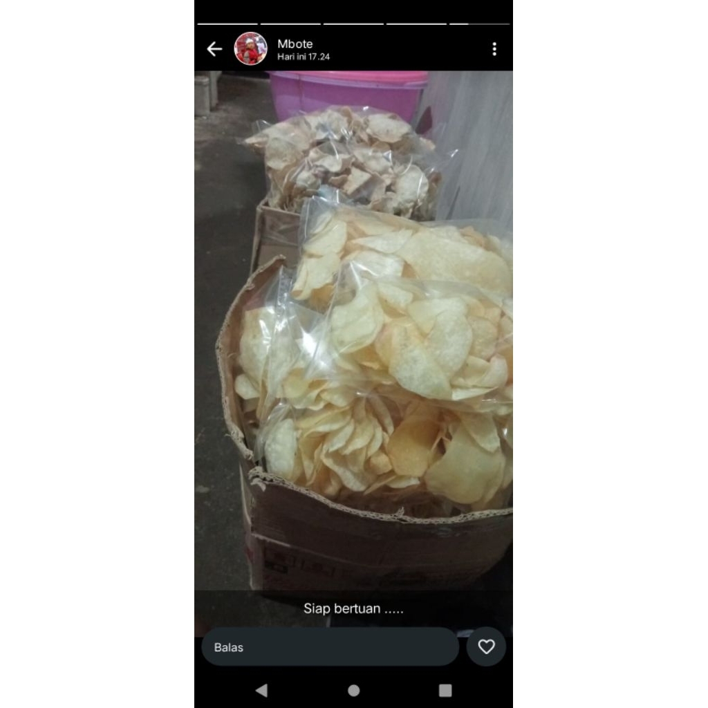 Keripik Talas (Keripik Mbote)