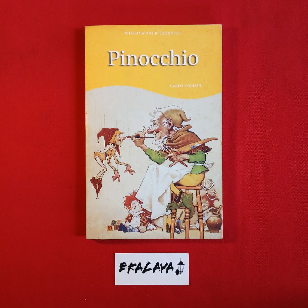 Buku Novel Inggris PINOCCHIO — Carlo Collodi