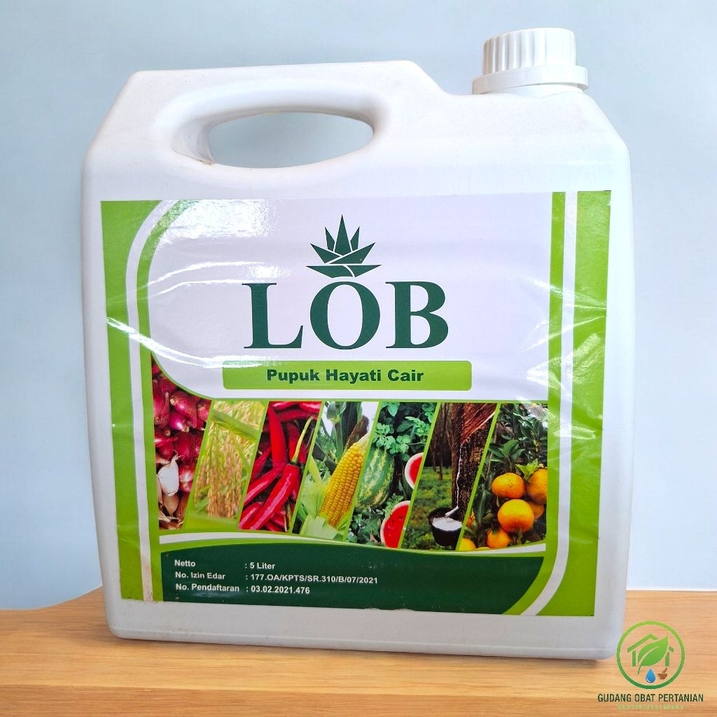 Pupuk Organik Cair LOB Kemasan 5 Liter