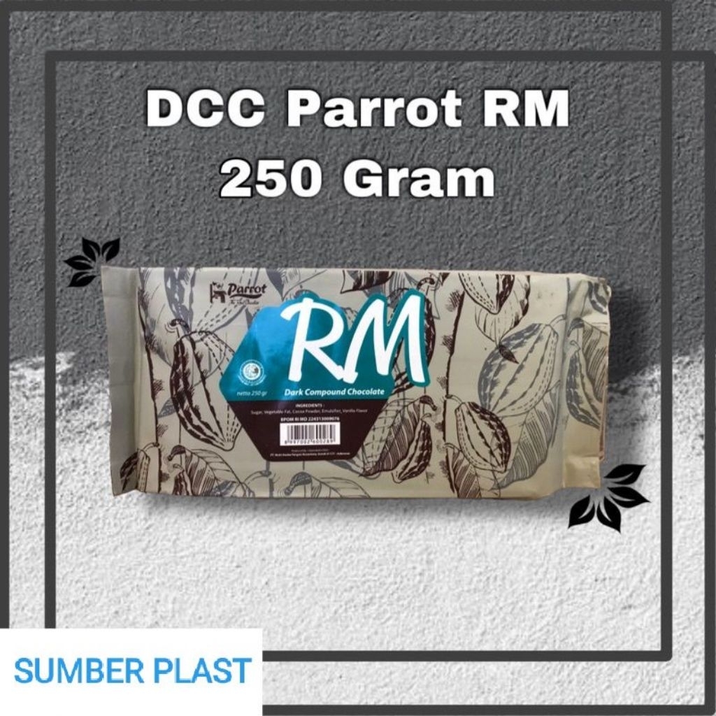 RM DRACK CHOCOLATE/ COKELAT BATANG/ BLOK PARROT RM 250 GRAM