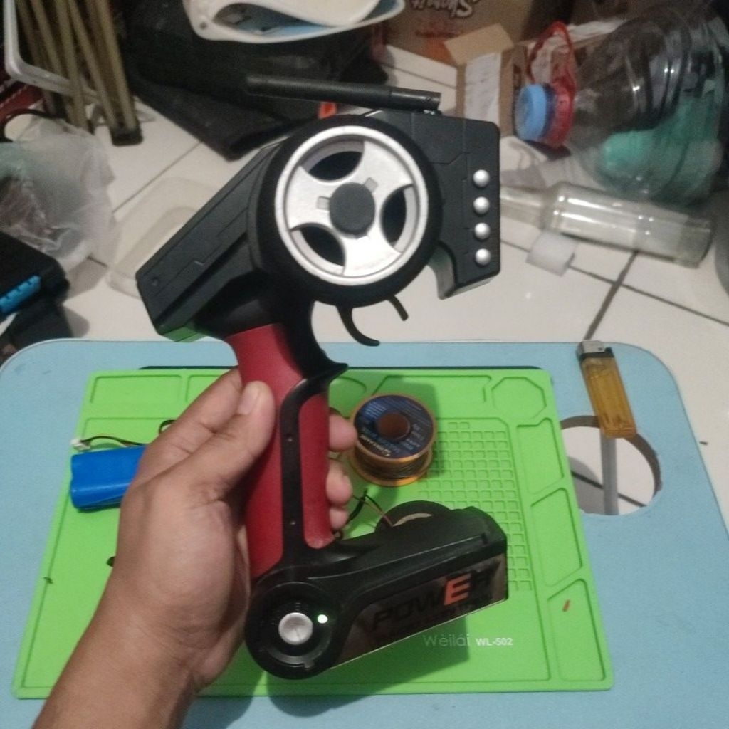 Remot WL Toys dan receiver (RX TX)