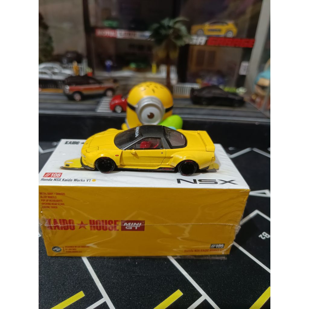 kaido honda nsx yellow