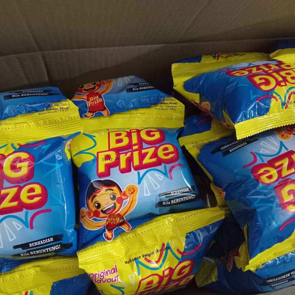 ciki terbaru berhadiah uang tunai bila beruntung big prizee berhadiah
