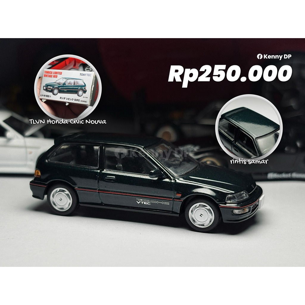 Tomica Limited Vintage Neo (TLVN) Honda Civic Nouva