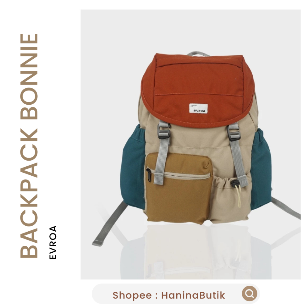 TAS RANSEL BACKPACK BONNIE SUNSET by EVROA | TAS SEKOLAH TAS RANSEL